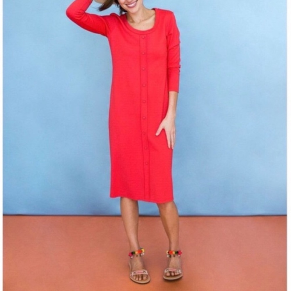 Sonnet James Naomi Red Play Dress
